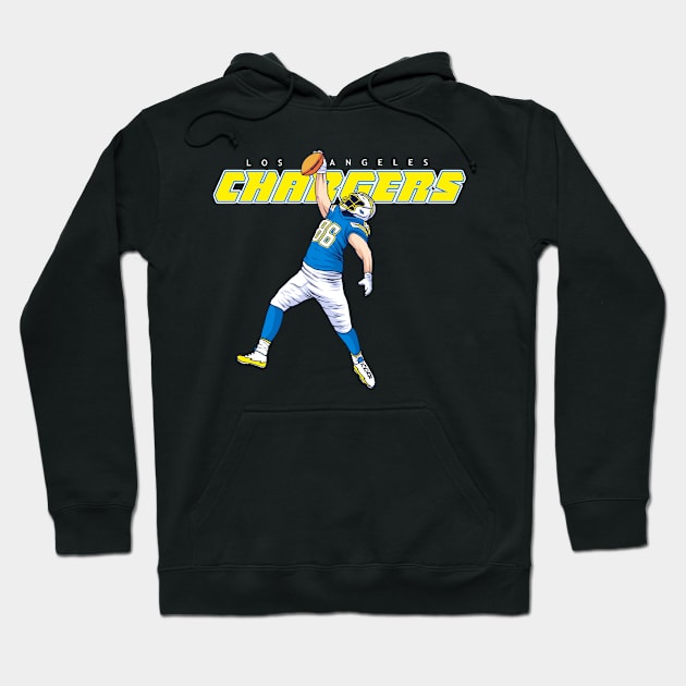 LA Chargers Hoodie by BlockersPixel